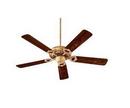 Quorum International Vintage Gold Leaf 52 in. 63W 5-Blade Ceiling Fan 