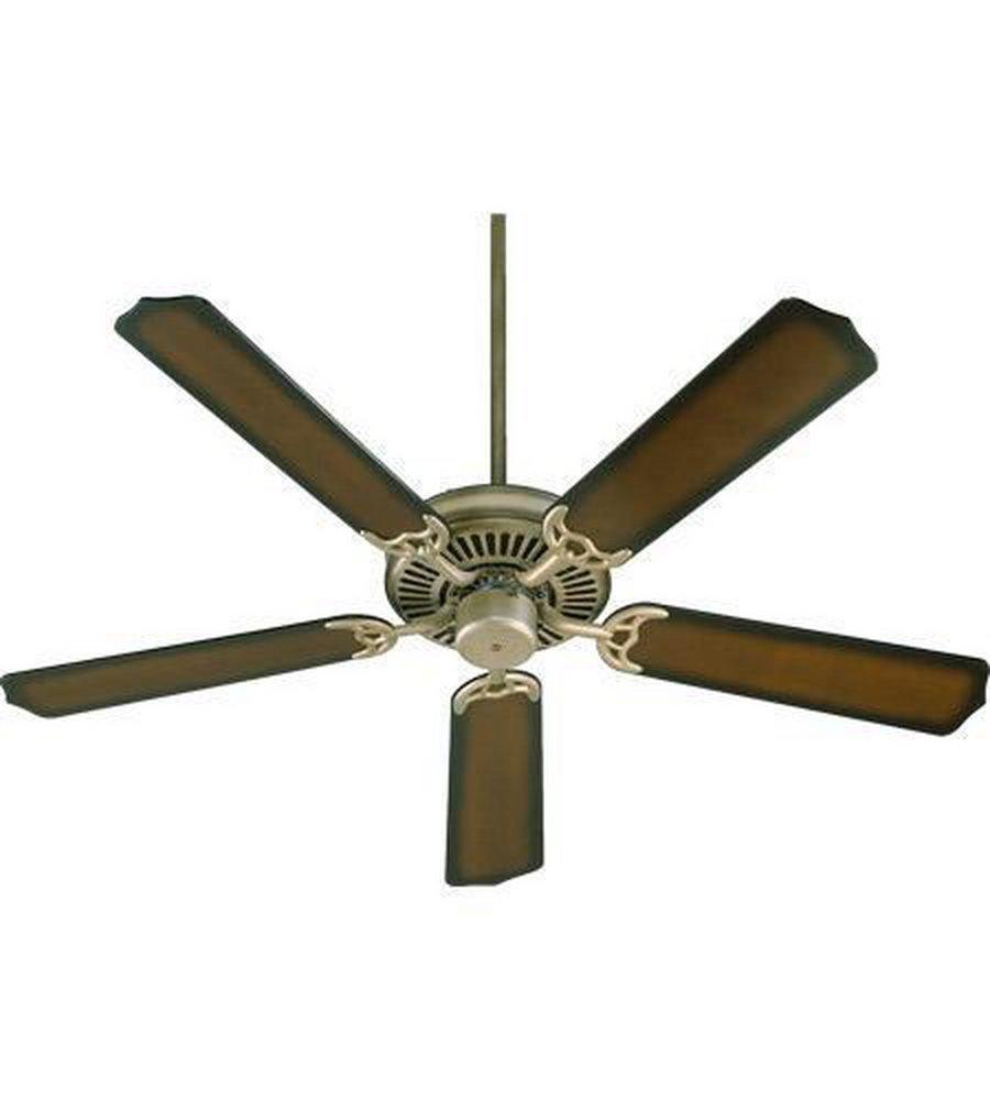 Quorum International Antique Flemish 52 in. 70W 5-Blade Ceiling Fan with Light Kit 