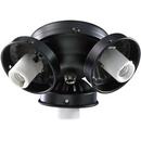 Quorum International Matte Black 60W 3-Light Candelabra E-12 Base Incandescent Light Kit 