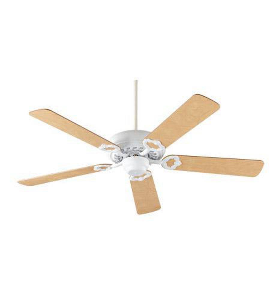 Quorum International Studio White 52 in. 63W 5-Blade Ceiling Fan 