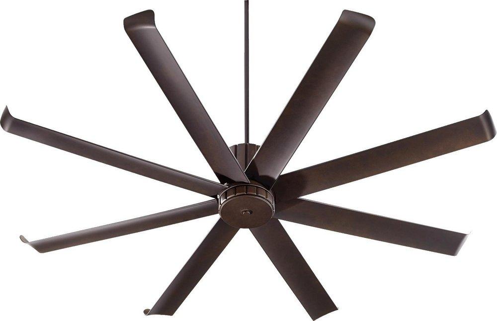 Quorum International Oiled Bronze 72 in. 30W 8-Blade Ceiling Fan 