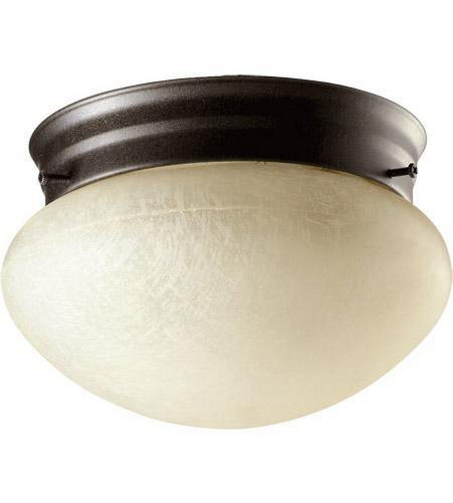 Quorum International Oiled Bronze 4-1/2 in. 1-Light Ceiling Light 