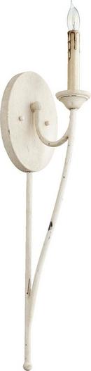 Quorum International Persian White 60W 1-Light Wall Sconce 