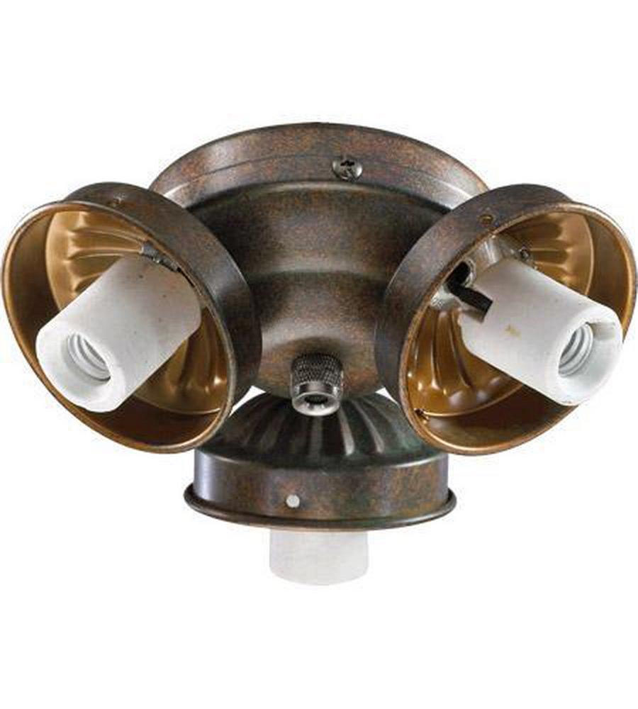 Quorum International Corsican Gold 60W 3-Light Candelabra E-12 Base Incandescent Light Kit 