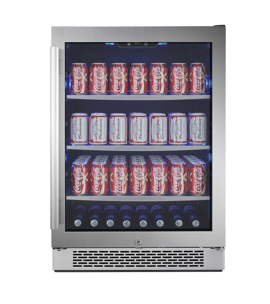 Avallon Stainless Steel 23-13/16 in. 5.7 cu. ft. Beverage Cooler 