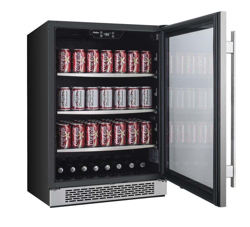 Avallon Stainless Steel 23-13/16 in. 5.7 cu. ft. Beverage Cooler 