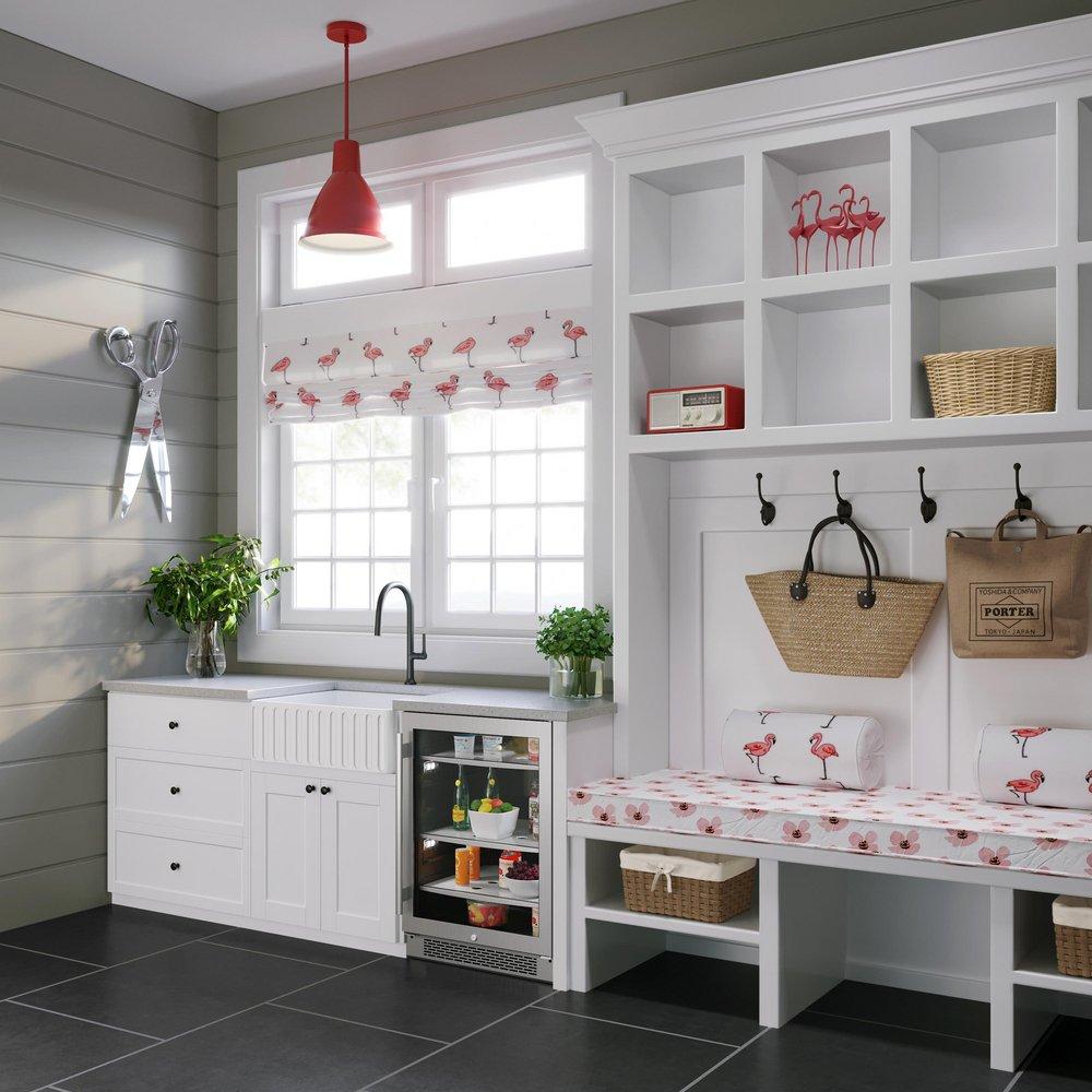 Avallon Stainless Steel 23-13/16 in. 5.7 cu. ft. Beverage Cooler 