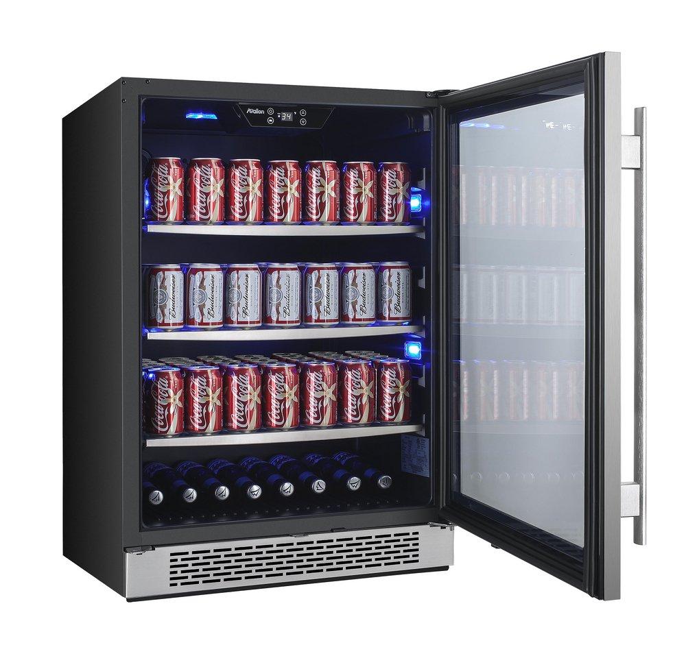 Avallon Stainless Steel 23-13/16 in. 5.7 cu. ft. Beverage Cooler 
