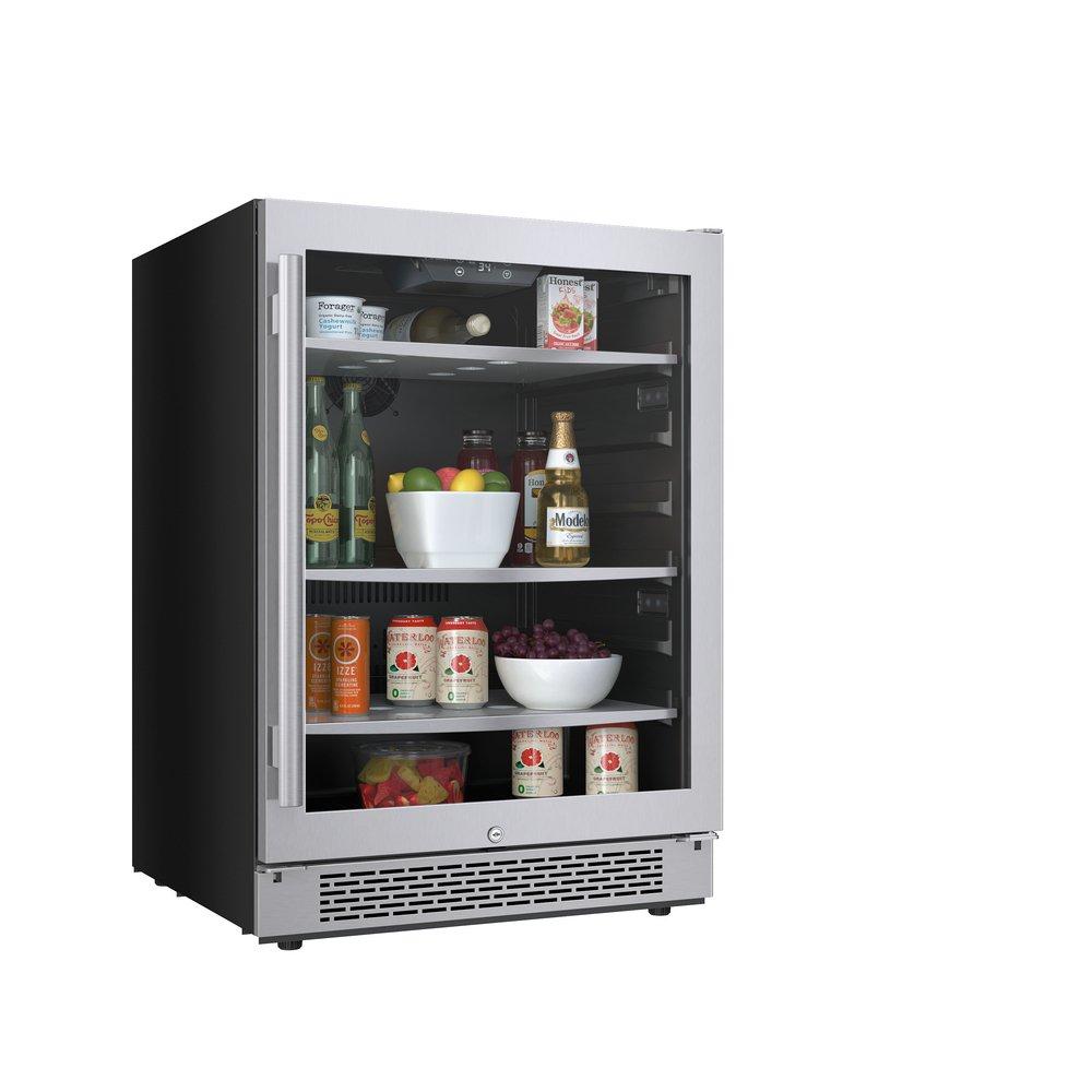 Avallon Stainless Steel 23-13/16 in. 5.7 cu. ft. Beverage Cooler 