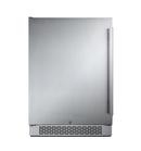 15 in. 5.5 cu. ft. Full Refrigerator in Stainless Steel