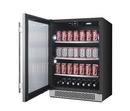 Avallon Stainless Steel 23-13/16 in. 5.7 cu. ft. Beverage Cooler 