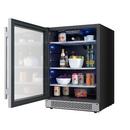 Avallon Stainless Steel 23-13/16 in. 5.7 cu. ft. Beverage Cooler 