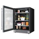 Avallon Stainless Steel 23-13/16 in. 5.7 cu. ft. Beverage Cooler 