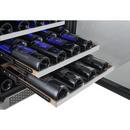 Avallon Stainless Steel 23-13/16 in. 54 Bottles Wine Cooler 