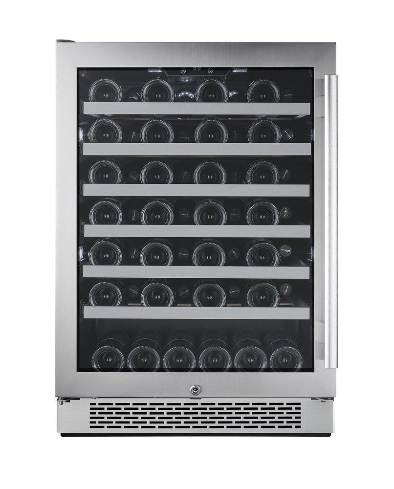 Avallon Stainless Steel 23-13/16 in. 54 Bottles Wine Cooler 