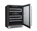 Avallon Stainless Steel 23-13/16 in. 46 Bottles Wine Cooler 