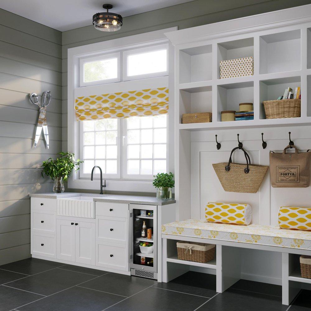 Avallon Stainless Steel 15 in. 3.4 cu. ft. Beverage Cooler 