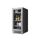 15 in. 6.99 cu. ft. Beverage Cooler in Stainless Steel
