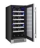 Avallon Stainless Steel 14-15/16 in. 27 Bottles Wine Cooler 