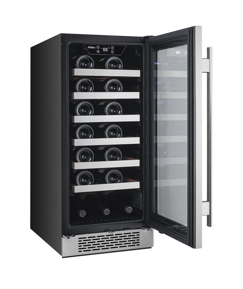 Avallon Stainless Steel 14-15/16 in. 27 Bottles Wine Cooler 