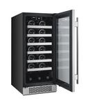 Avallon Stainless Steel 14-15/16 in. 27 Bottles Wine Cooler 