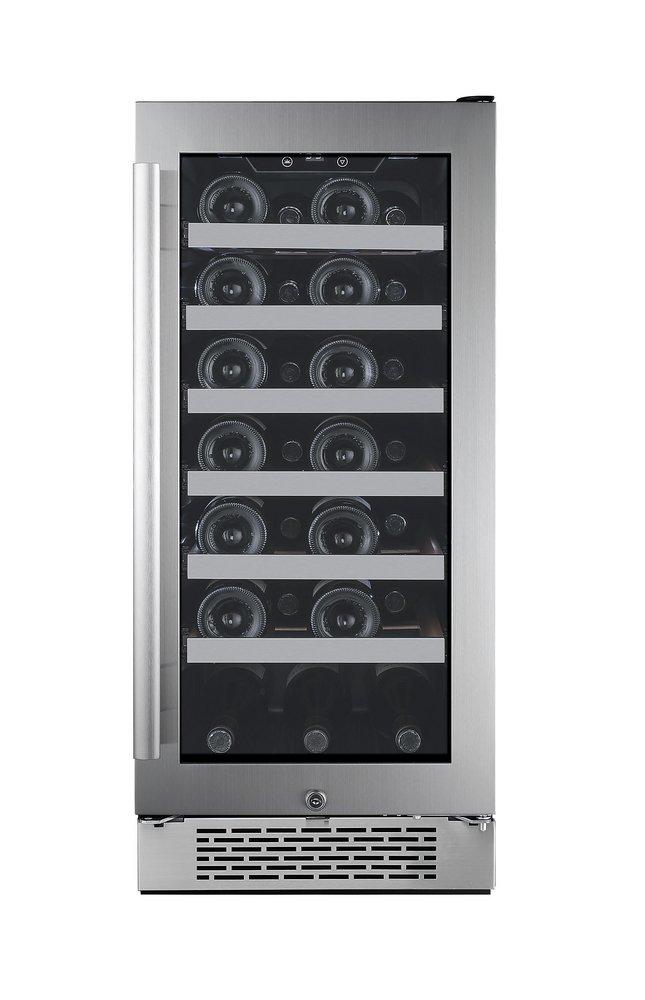 Avallon Stainless Steel 14-15/16 in. 27 Bottles Wine Cooler 