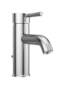 PROFLO&reg; Chrome Single Handle Monoblock Bathroom Sink Faucet 