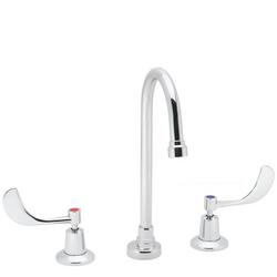 Two Handle Widespread Bathroom Sink Faucet in Polished Chrome