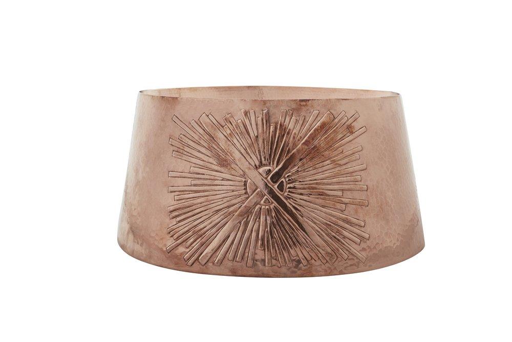 Thompson Rose Gold 1-Bowl Vessel Lavatory Sink 