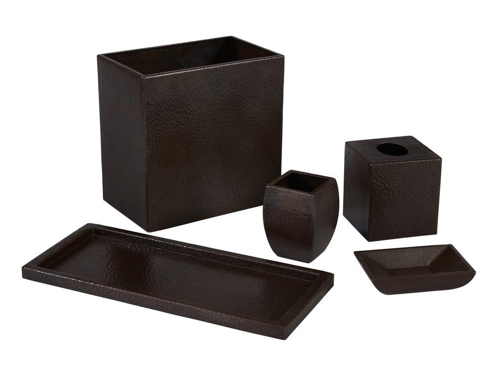 Thompson Black Copper Tissue Holder 