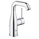 GROHE StarLight&reg; Polished Chrome Single Handle Centerset Bathroom Sink Faucet 