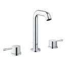GROHE StarLight&reg; Polished Chrome Two Handle Widespread Bathroom Sink Faucet 