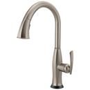 Single Handle Pull Down Touch Activated Kitchen Faucet with Two-Function Spray, Magnetic Docking and SmartTouch Technology in Stainless
