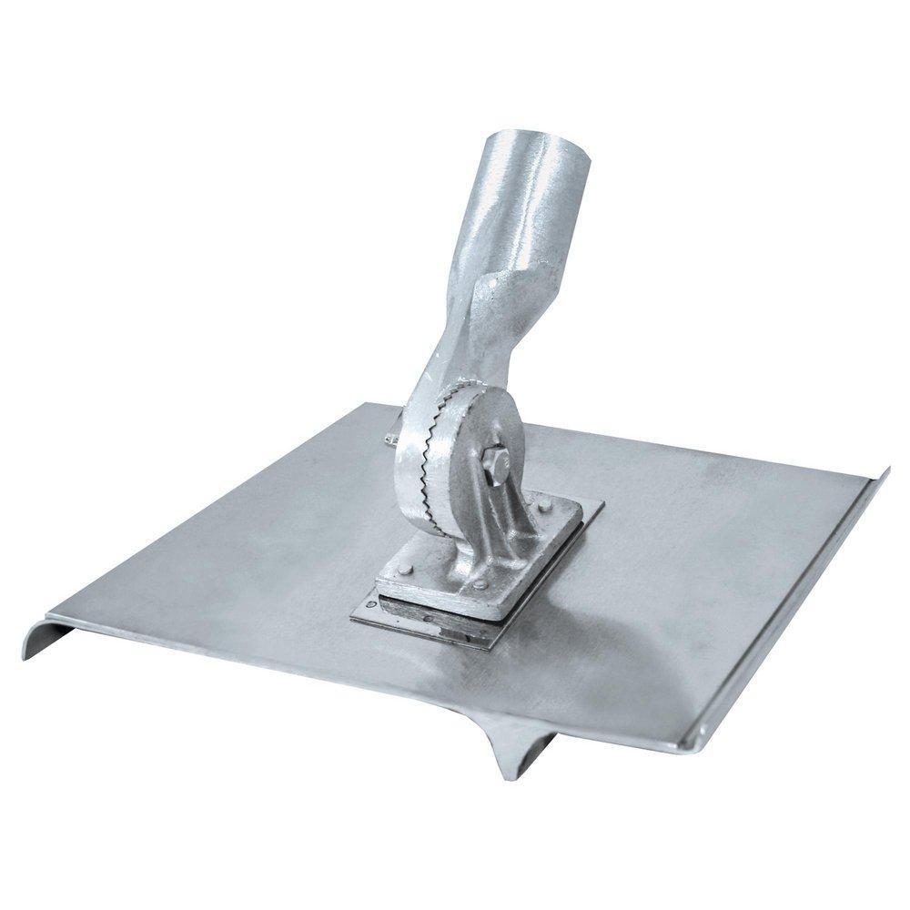 Kraft Tool Company White 8 in. Edger with Groover Bit and Threaded Handle Bracket 