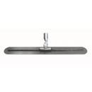 30 x 5 in. Square End Steel with Adjustable Tooth Button Bracket