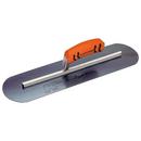 Kraft Tool Company Blue 4 in. Steel Pool Trowel with ProForm Soft Grip Handle on Long Shank 
