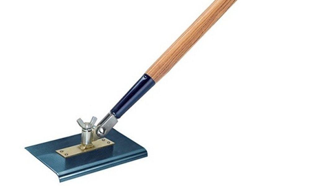 Kraft Tool Company Blue 8 in. All-Angle Steel Walking Edger with 3/4 in. Radius 