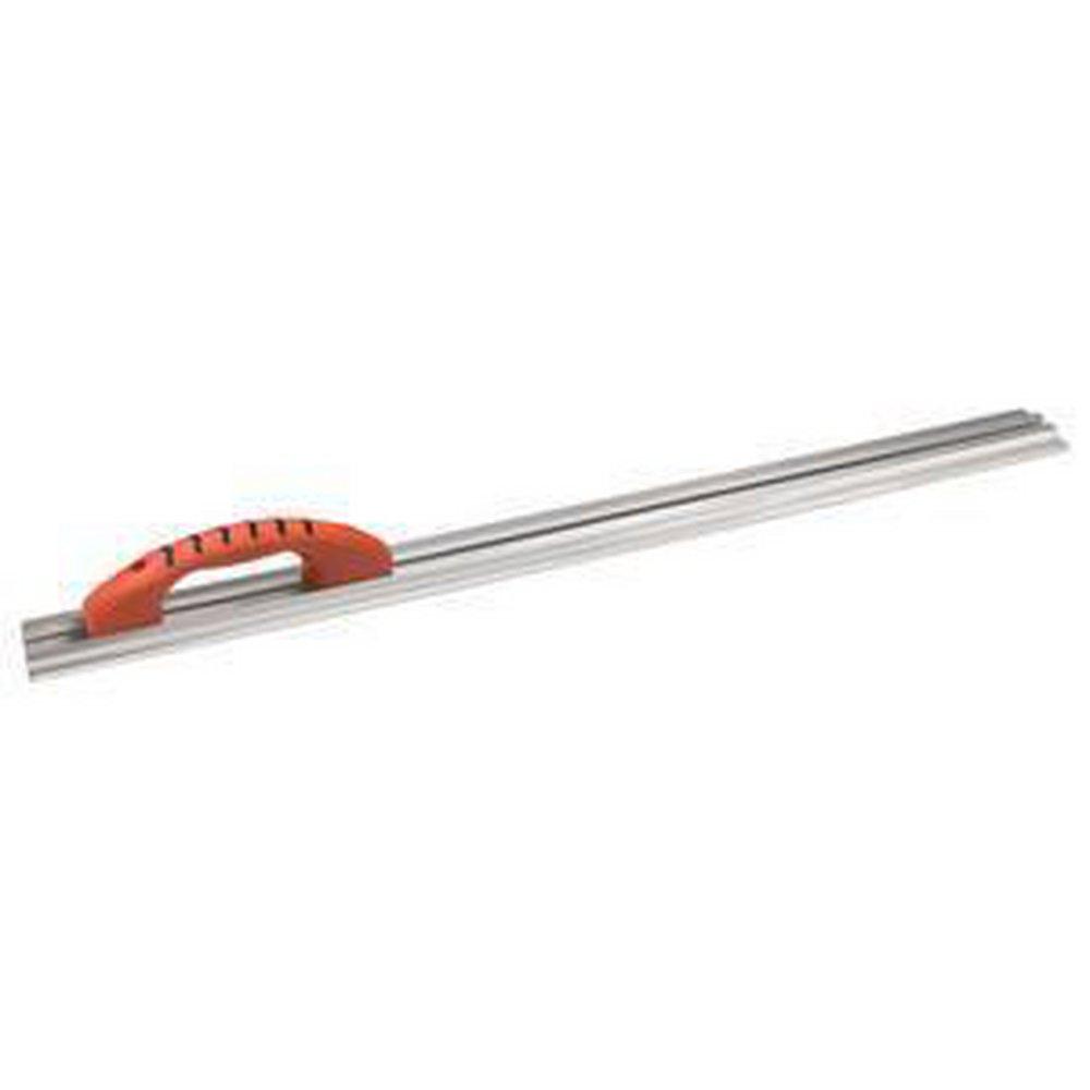 Kraft Tool Company Satin Brass 3-1/4 in. Magnesium Darby with 1-Knob and 1-ProForm Soft Grip Handle 