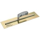 Kraft Tool Company Gold 4 in. Stainless Steel Cement Trowel with ProForm Soft Grip Handle 