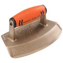 Kraft Tool Company Rustic Bronze 4 x 18 in. Chamfer Tube Bronze Edger with ProForm Soft Grip Handle 
