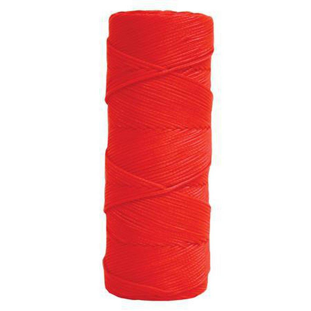 Kraft Tool Company Fluorescent Orange 500 ft. Tube Braided Nylon Line 