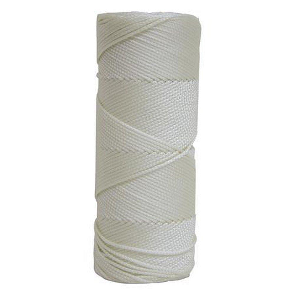 Kraft Tool Company White 500 ft. Tube Braided Nylon Line 