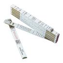 Kraft Tool Company White Wood Spacing Folding Rule 