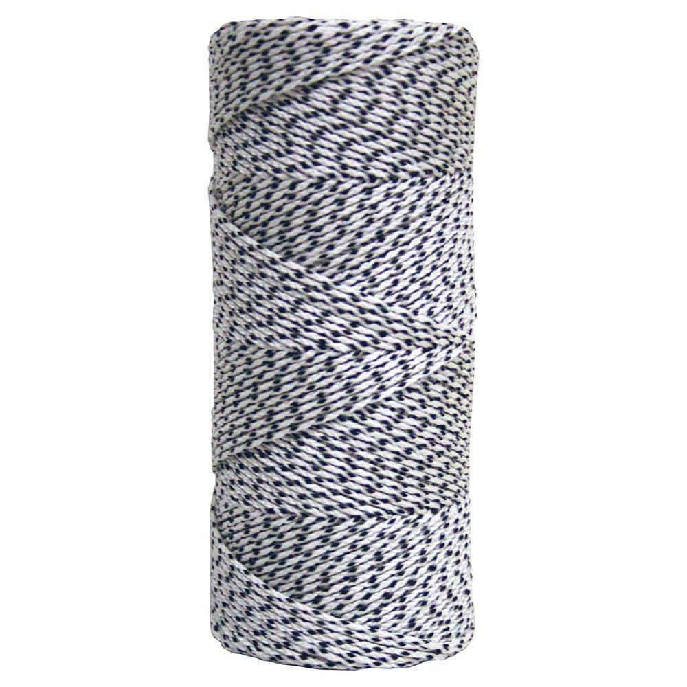 Kraft Tool Company White/Black 1000 ft. Tube Braided Nylon Line 