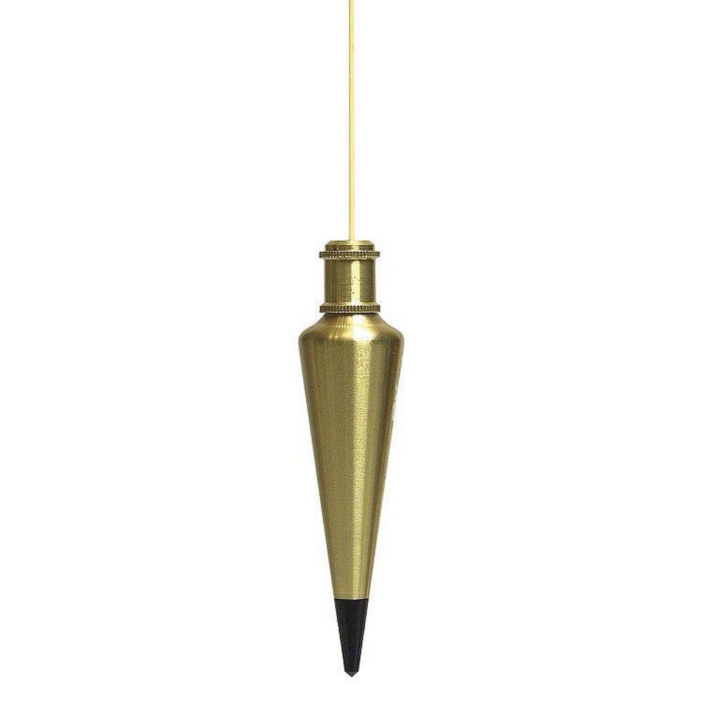 Kraft Tool Company Brass Brass Engineer Plumb Bob 