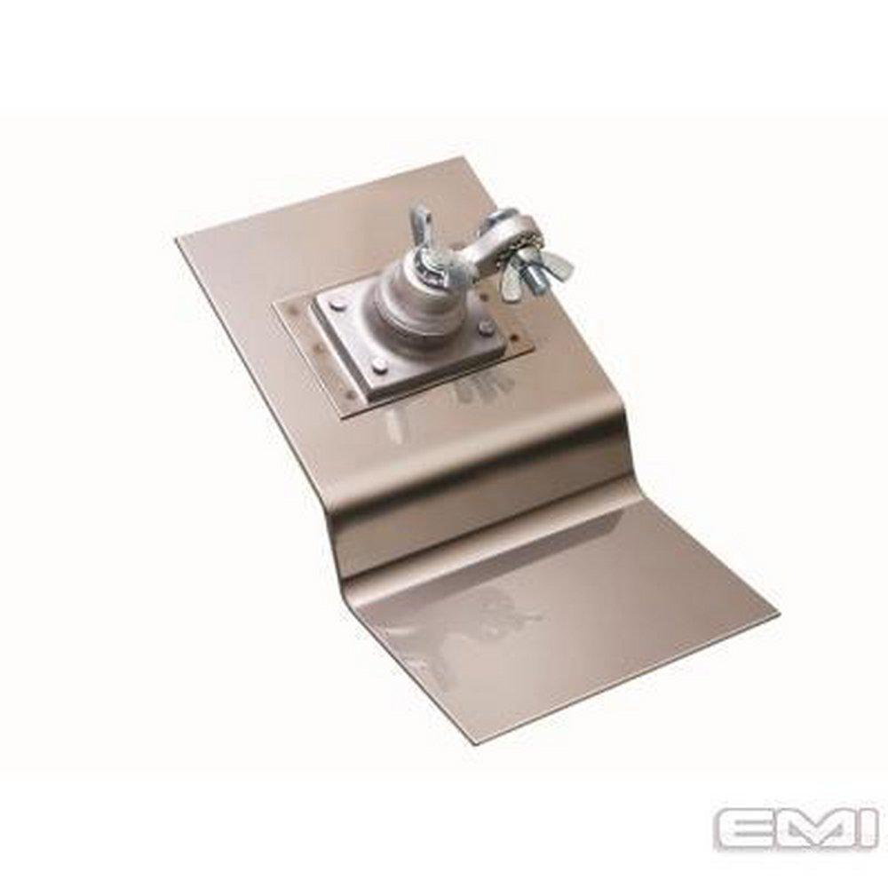Kraft Tool Company Unlacquered Polished Brass 12 in. Stainless Steel Walking Driveway Tool with 3/4 in. Radius 