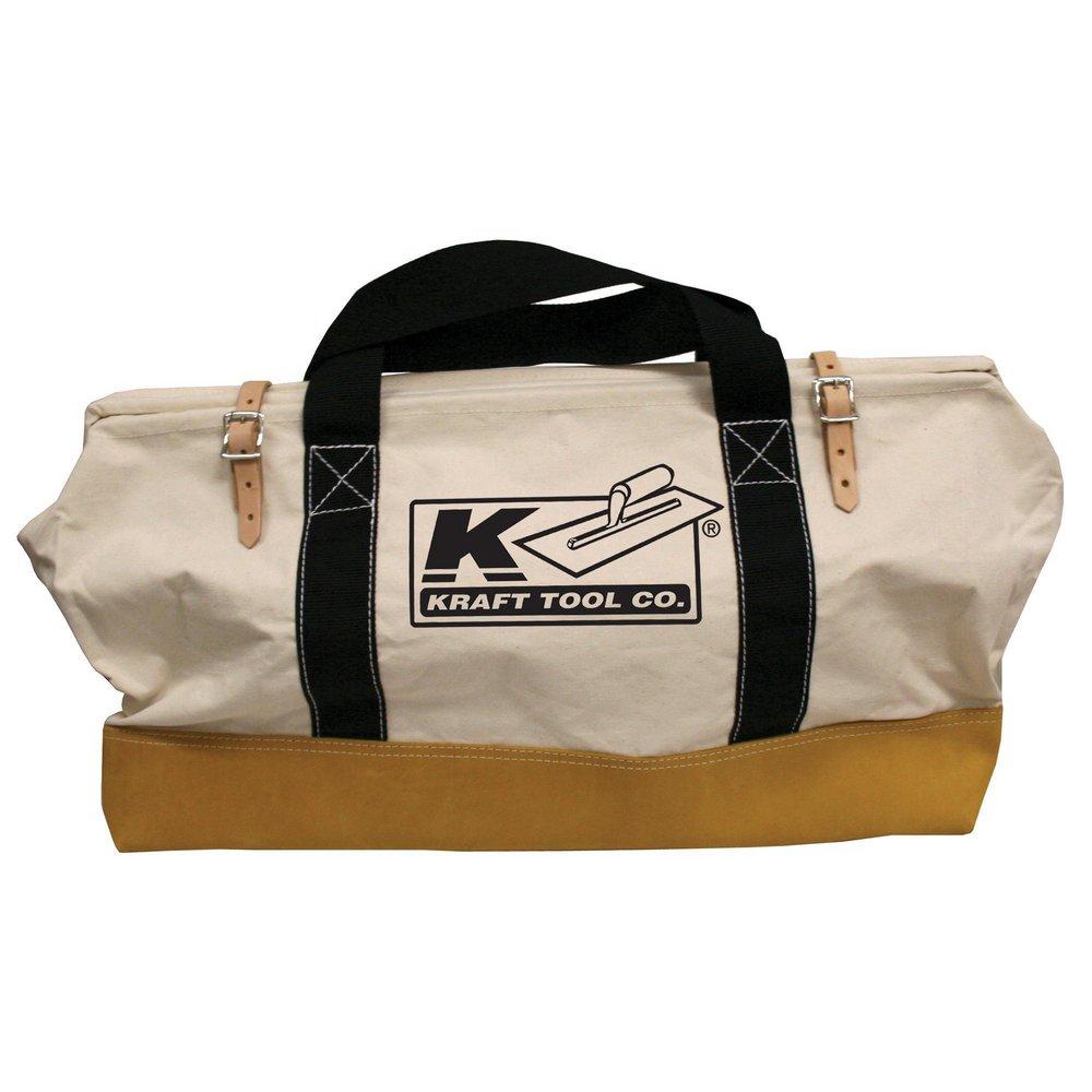 Kraft Tool Company Leather Bottom Bag with Nylon Handle 