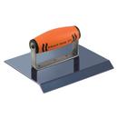 Kraft Tool Company Blue 8 in. Steel Chamfer Hand Edger with ProForm Soft Grip Handle 
