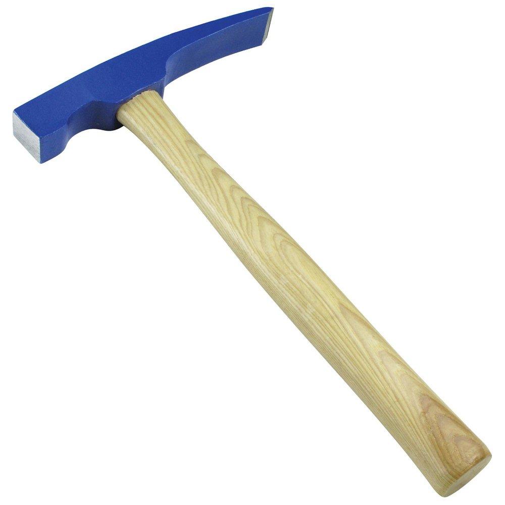 Kraft Tool Company Stainless Steel Brick Hammer with Wood Handle 