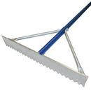 Kraft Tool Company Blue Magnesium Rake with Blue Handle 